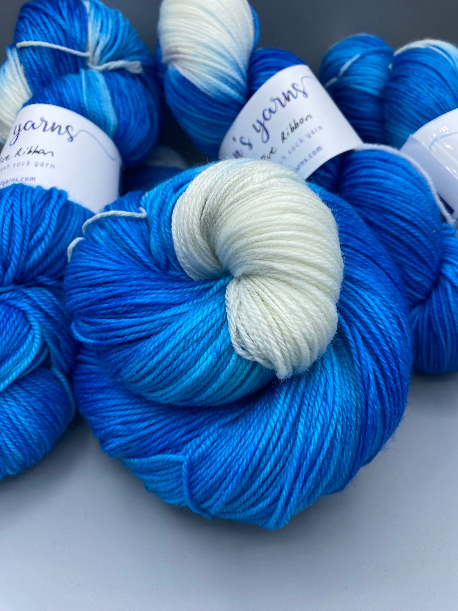 Blue Ribbon - 4 ply yarn | Sian’s Yarns
